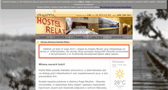 Desktop Screenshot of hostelrelax.pl