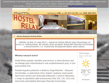 Tablet Screenshot of hostelrelax.pl